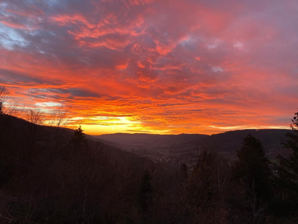 Le Gite Cozy De Bouvacote Avec Vue Panoramique Et Sauna เลอโธลี ภายนอก รูปภาพ
